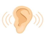 Пин содержит это изображение: Ear earlobe sound illustration